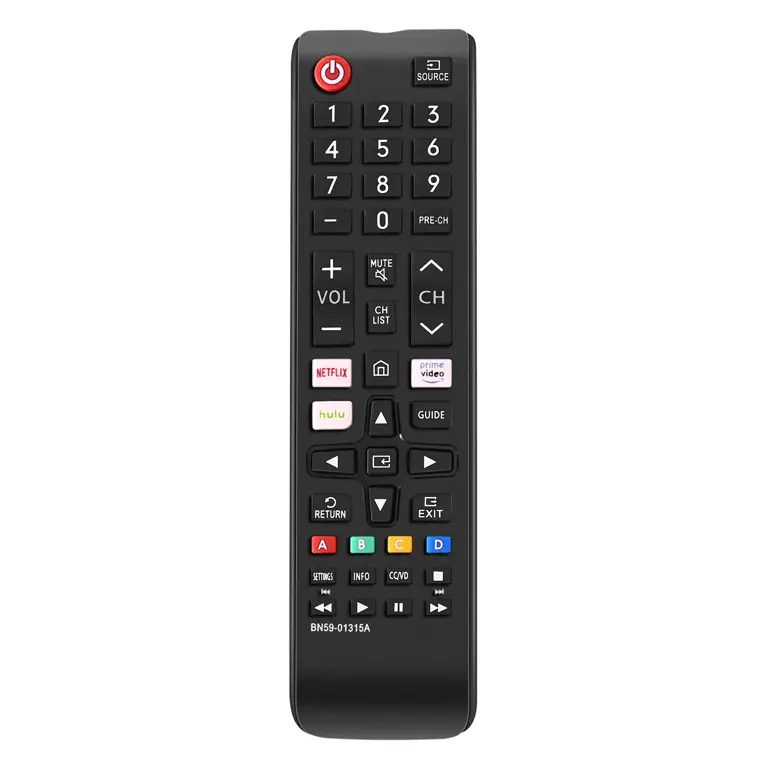 Remote control dan layar televisi