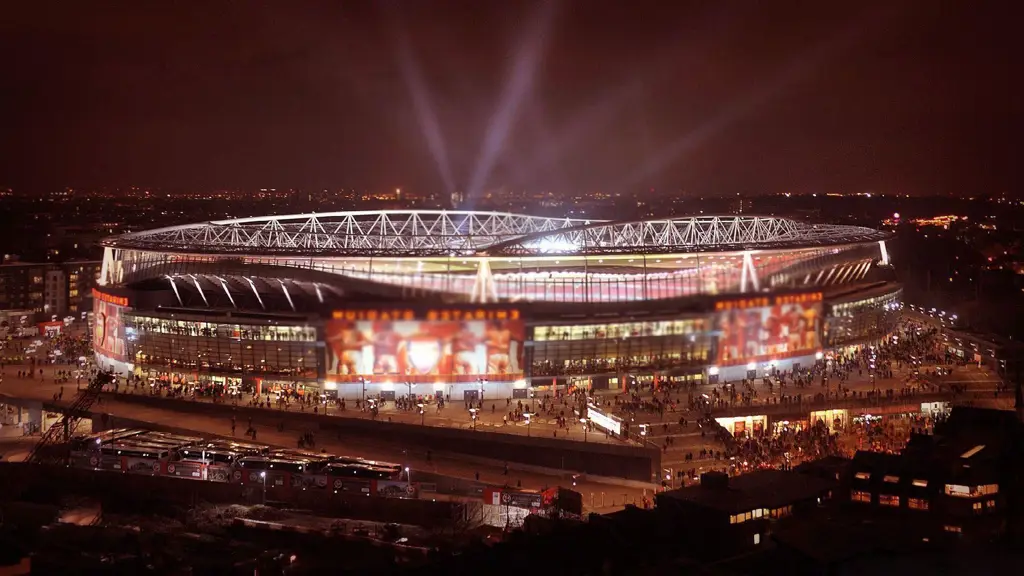 Stadion Emirates di London yang megah