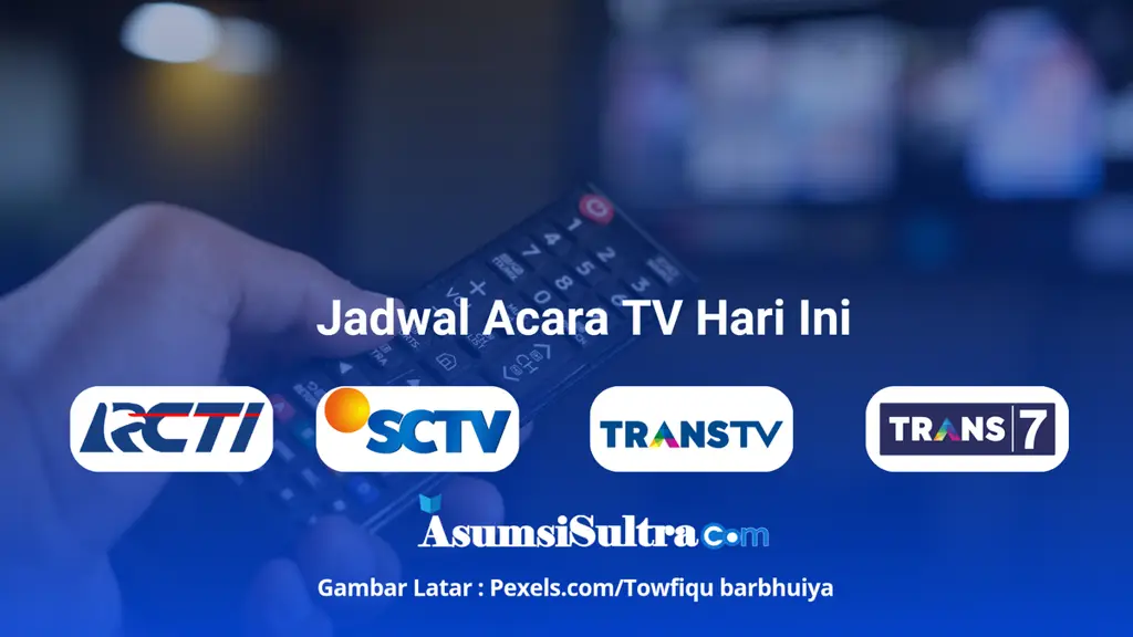 Gambar acara TV populer di Indonesia