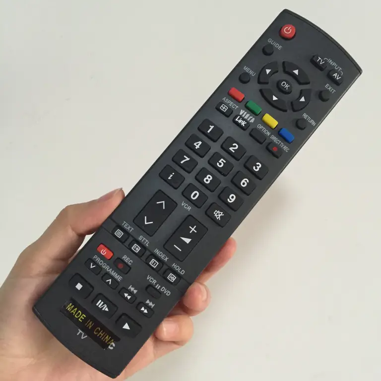 Remote kontrol televisi