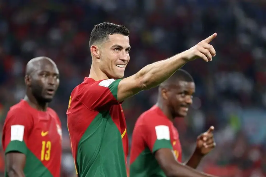 Pemain Timnas Portugal Berlatih