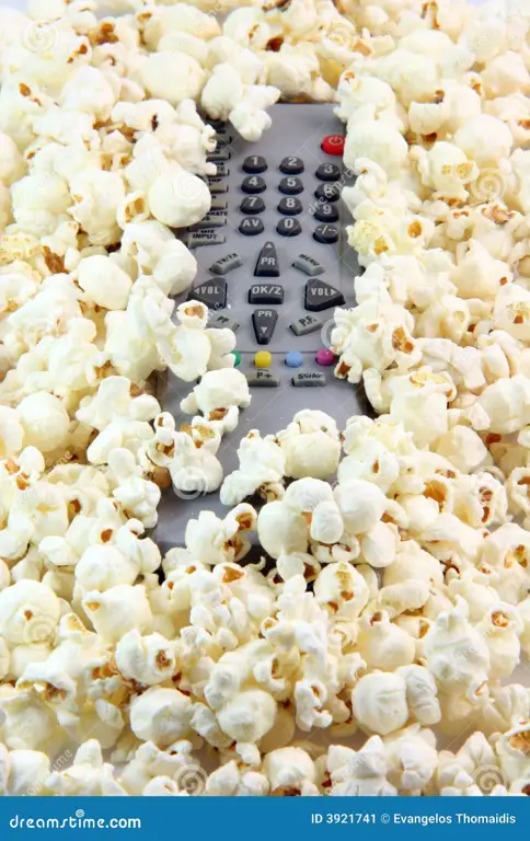 Remote control dan popcorn