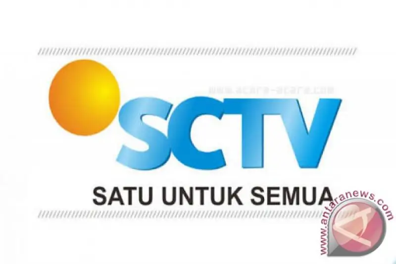 Logo SCTV dengan tampilan jadwal acara