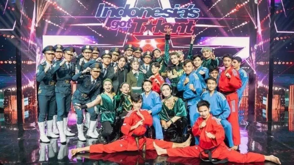 Penampilan memukau dari salah satu kontestan Indonesia Got Talent.