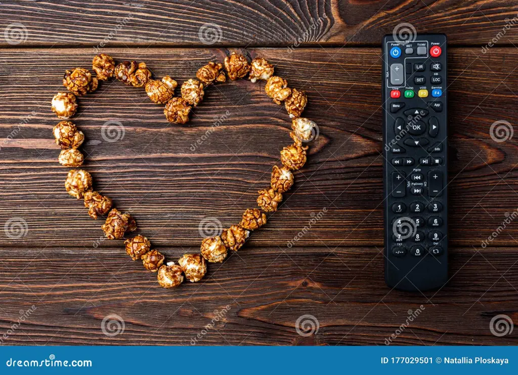 Remote control dan popcorn