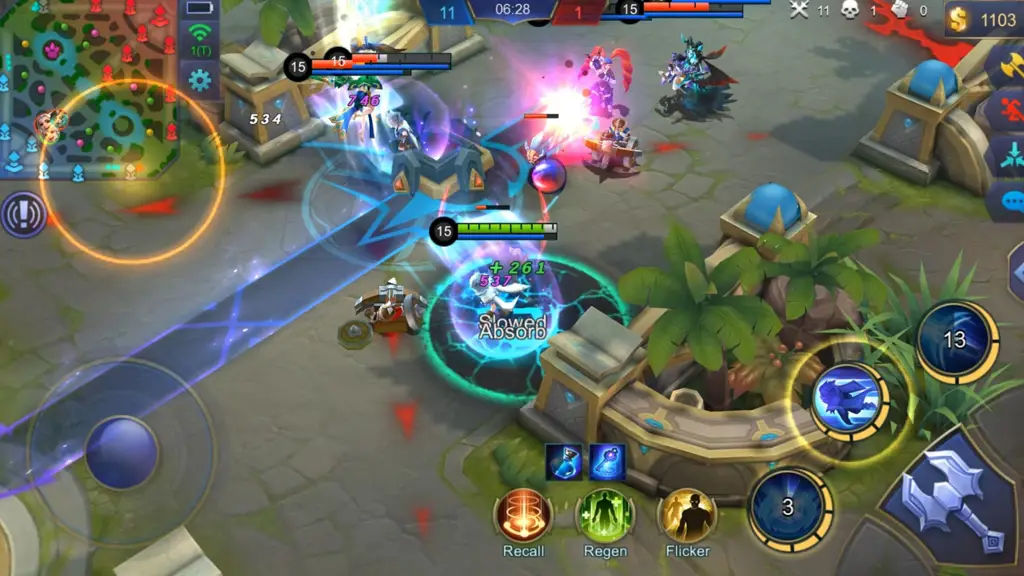 Gambar gameplay Mobile Legends