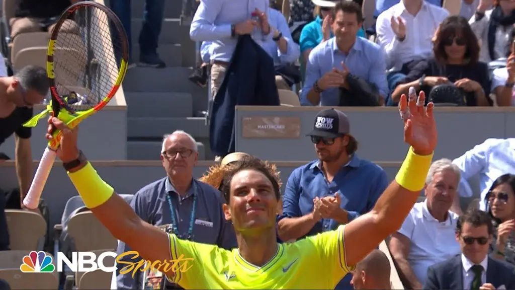 Rafael Nadal bermain di French Open