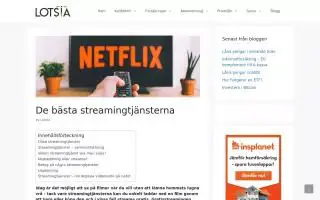 Tabel perbandingan berbagai layanan streaming dengan fitur dan harga masing-masing.