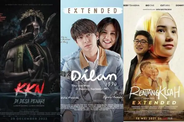 Orang menonton film online di Indonesia