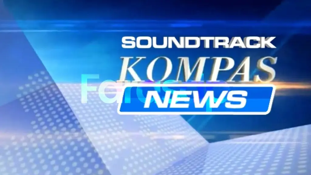 Suasana ruang berita Kompas TV